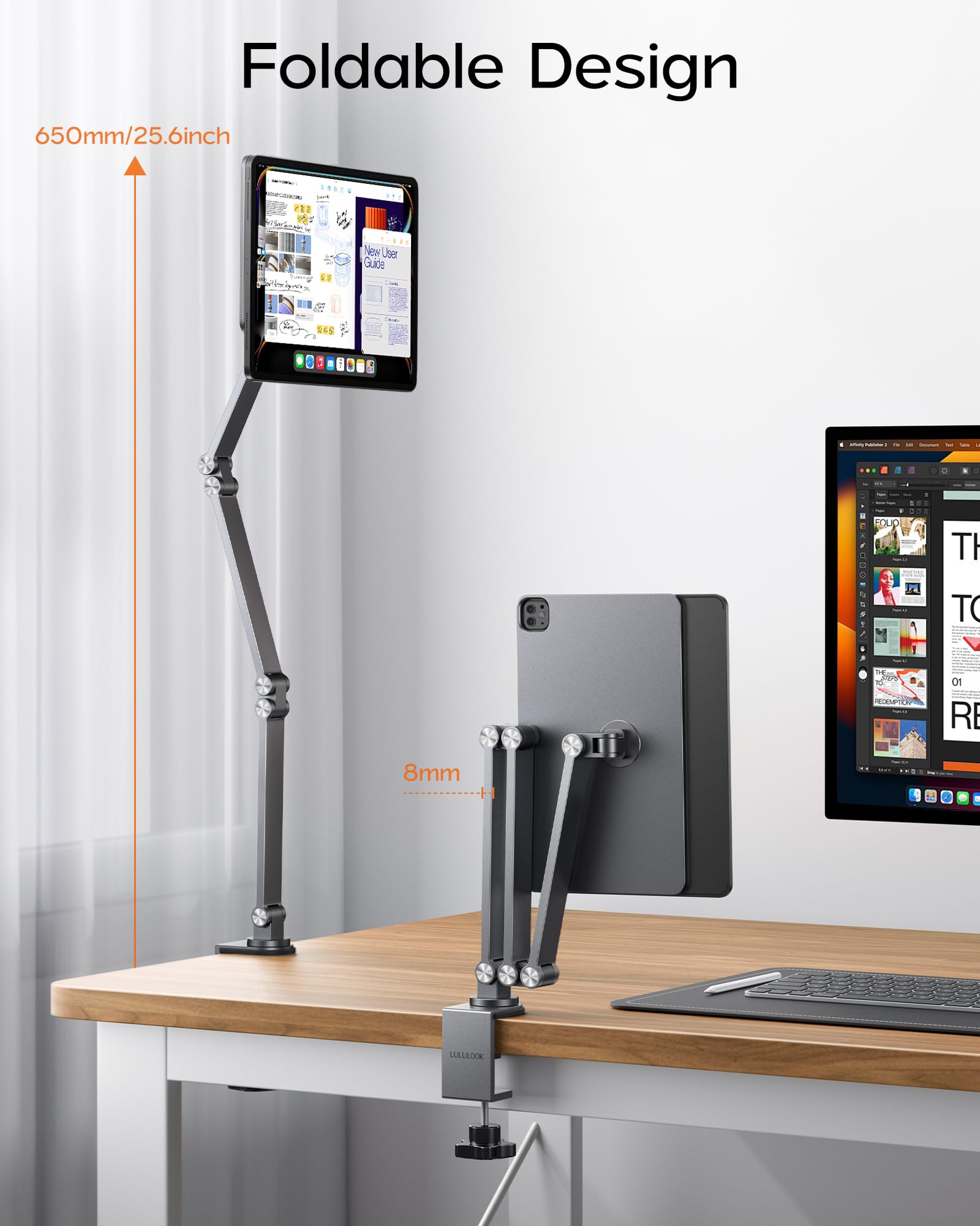 Amazon.co.jp: LULULOOK Magnetic Stand for iPad Pro 13